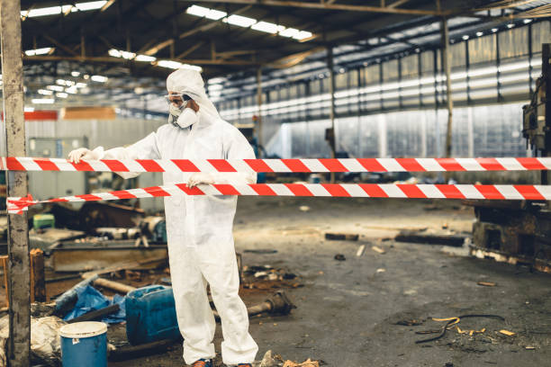 Professional Infectious Disease Decontamination technician working in Florence, NJ